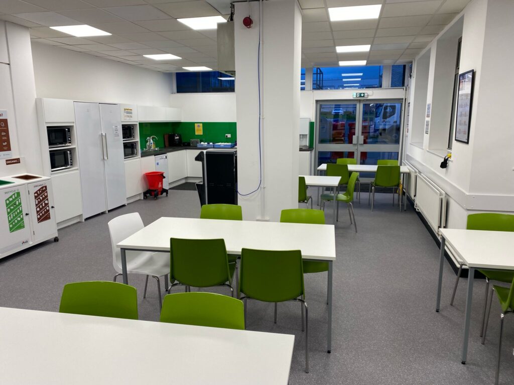 Case Study: Industrial Canteen Refurbishment for Commercial Laundry Facility