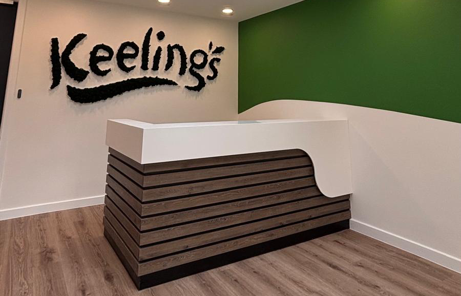 Reception Refurbishment for Keelings