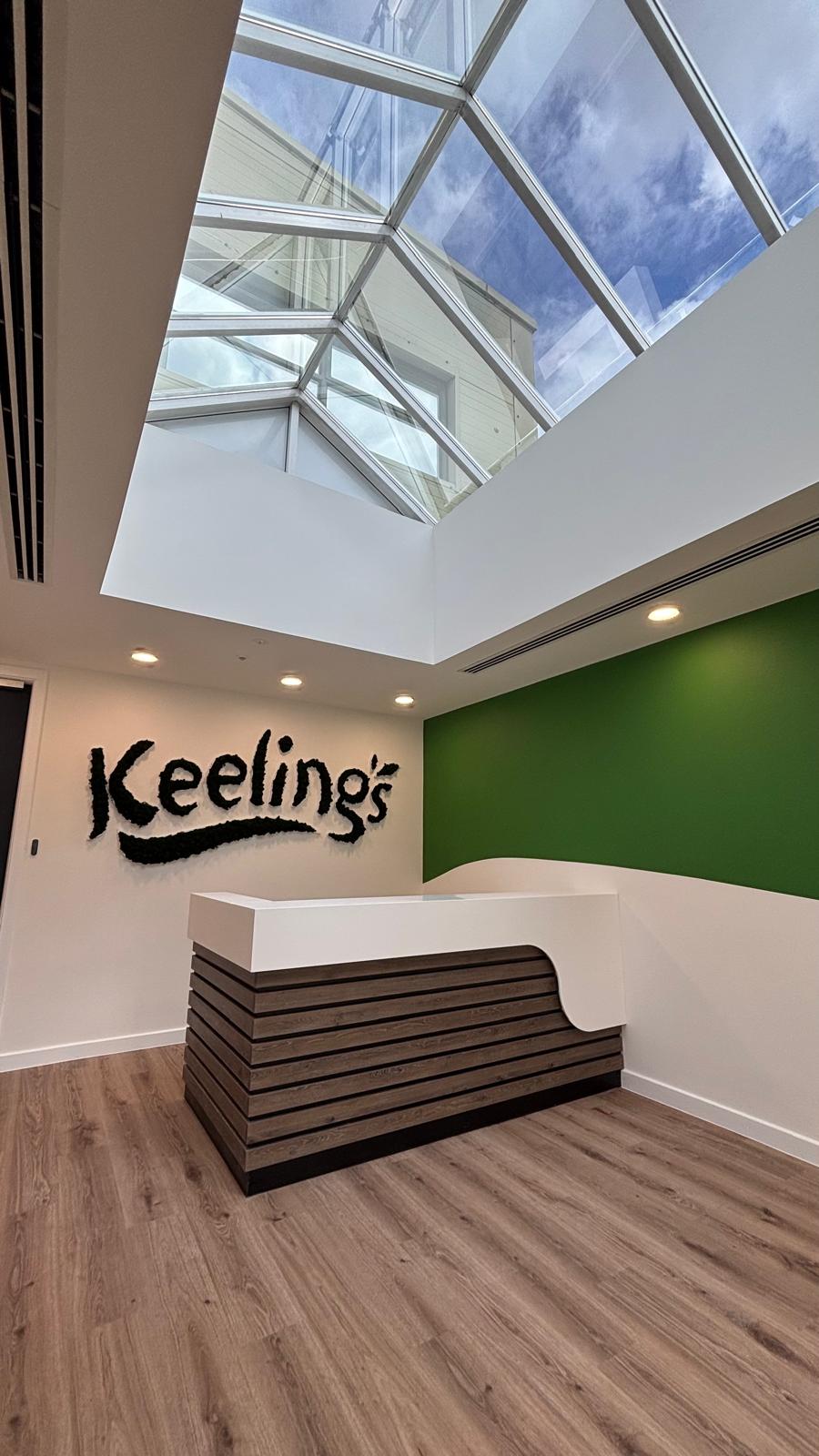 Reception Refurbishment for Keelings