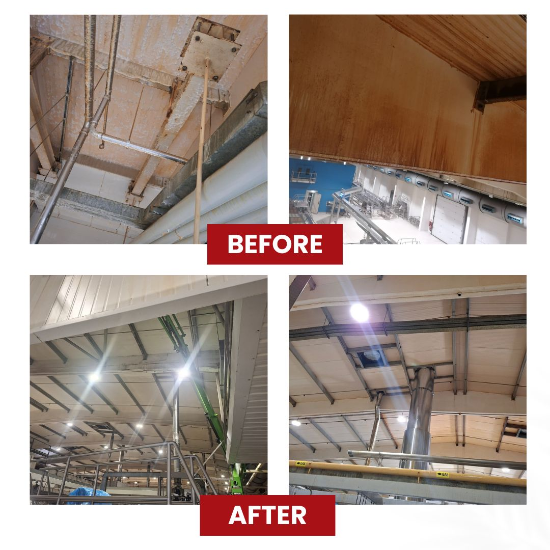 Ceiling Cleaning - Arkomax